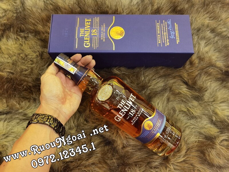 Rượu Glenlivet 18 750ml 2